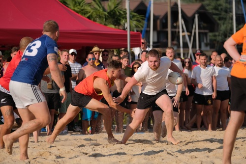 Beach Rugby Spiez